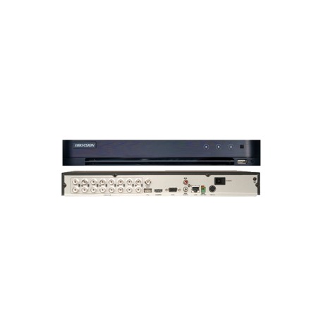 N/P : DS-7216HQHI-K1S-A - HIKVISION - DVR 4 Megapixel / 16 Canales T