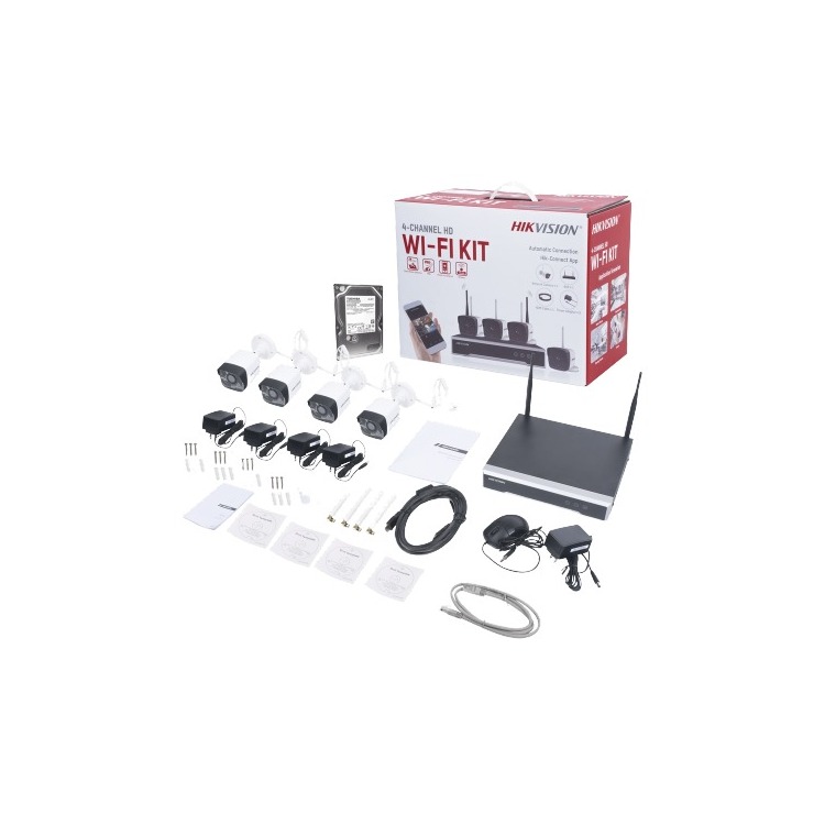 NK42W0-1TWD - HIKVISION - KIT IP Inalambrico 1080p / NVR      