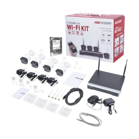 NK42W0-1TWD - HIKVISION - KIT IP Inalambrico 1080p / NVR      