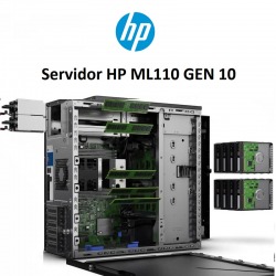 880646-001 - HP - Servidor HPE Proliant ML110 Gen10