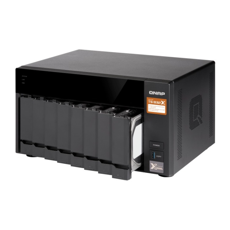 N/P : TS-832X-8G-US - DISCO DURO - NAS - QNAP TS-832X HIGH-PERFORMANCE