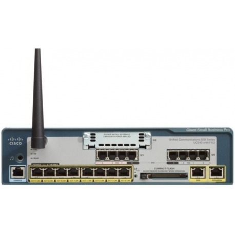 UC540W-BRI-K9  -  Cisco Unified Communications 540 con 8