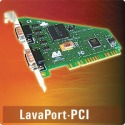 LavaPort-PCI  -  PCI dual 9-pin, COM 3-8, both ports shar