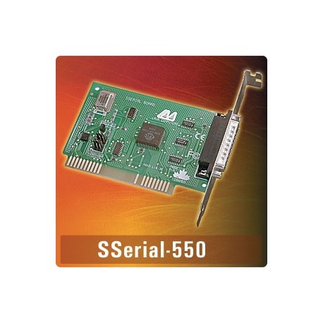 SSerial-550  -  1 X RS232, 25-PIN, 16550 UART, ISA