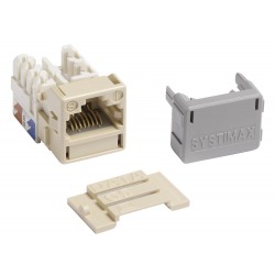 700206717- systimax Jack GigaSPEED, Cat 6, Ivory
