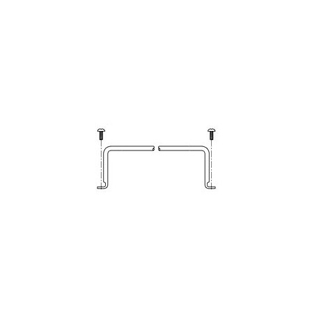 N/P : 558301-1  - AMP - Cable Support Bar Aluminio 127 mm