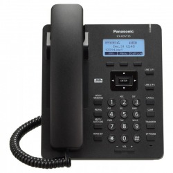 N/P : KX-HDV130XB - PANASONIC- Basic SIP Phone (3-line backlit LCD