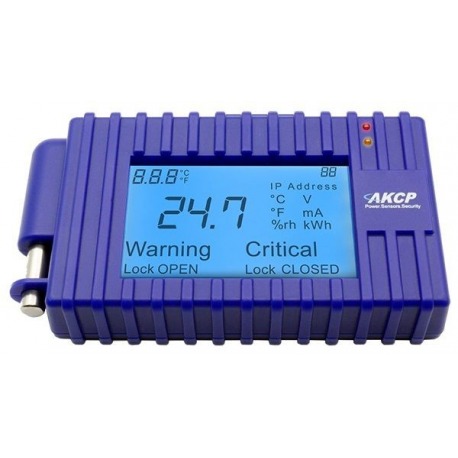 Sensor de Temperatura Programable LCD AKCP